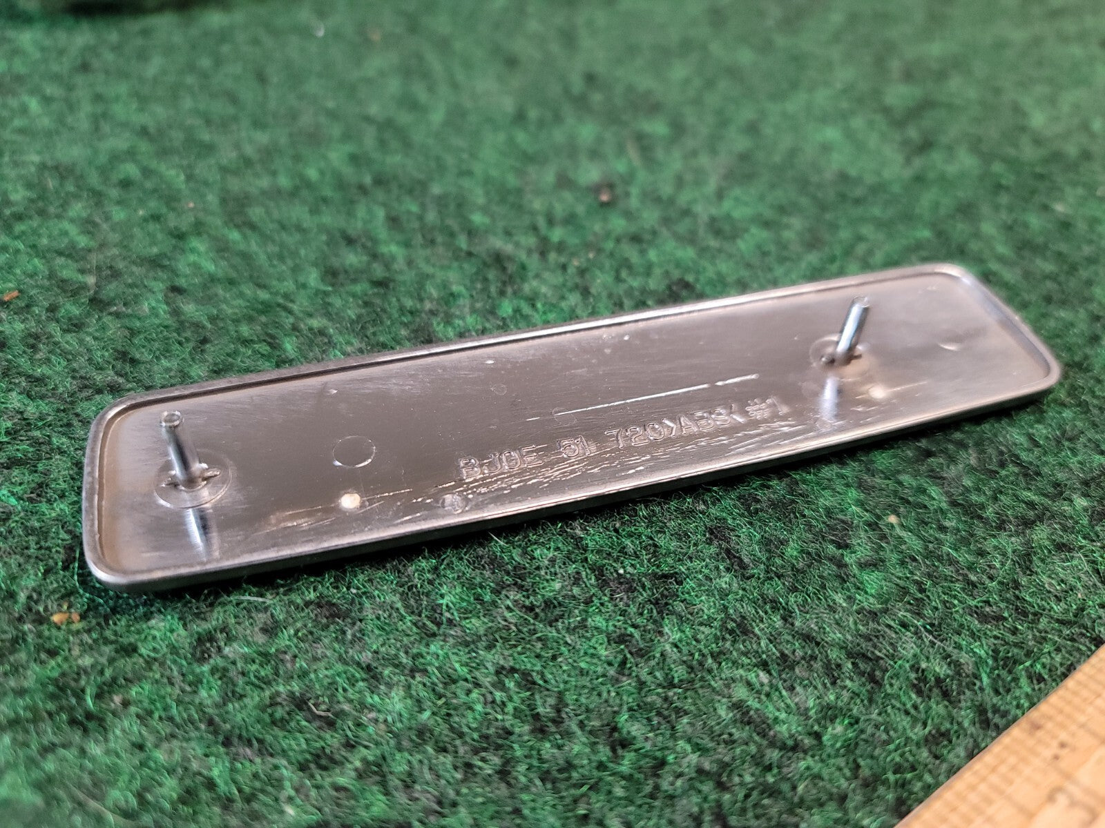 1999-2001 Mazda Protege Emblem Rear Lid Trunk Badge Logo Symbol Chrome OEM 2M4