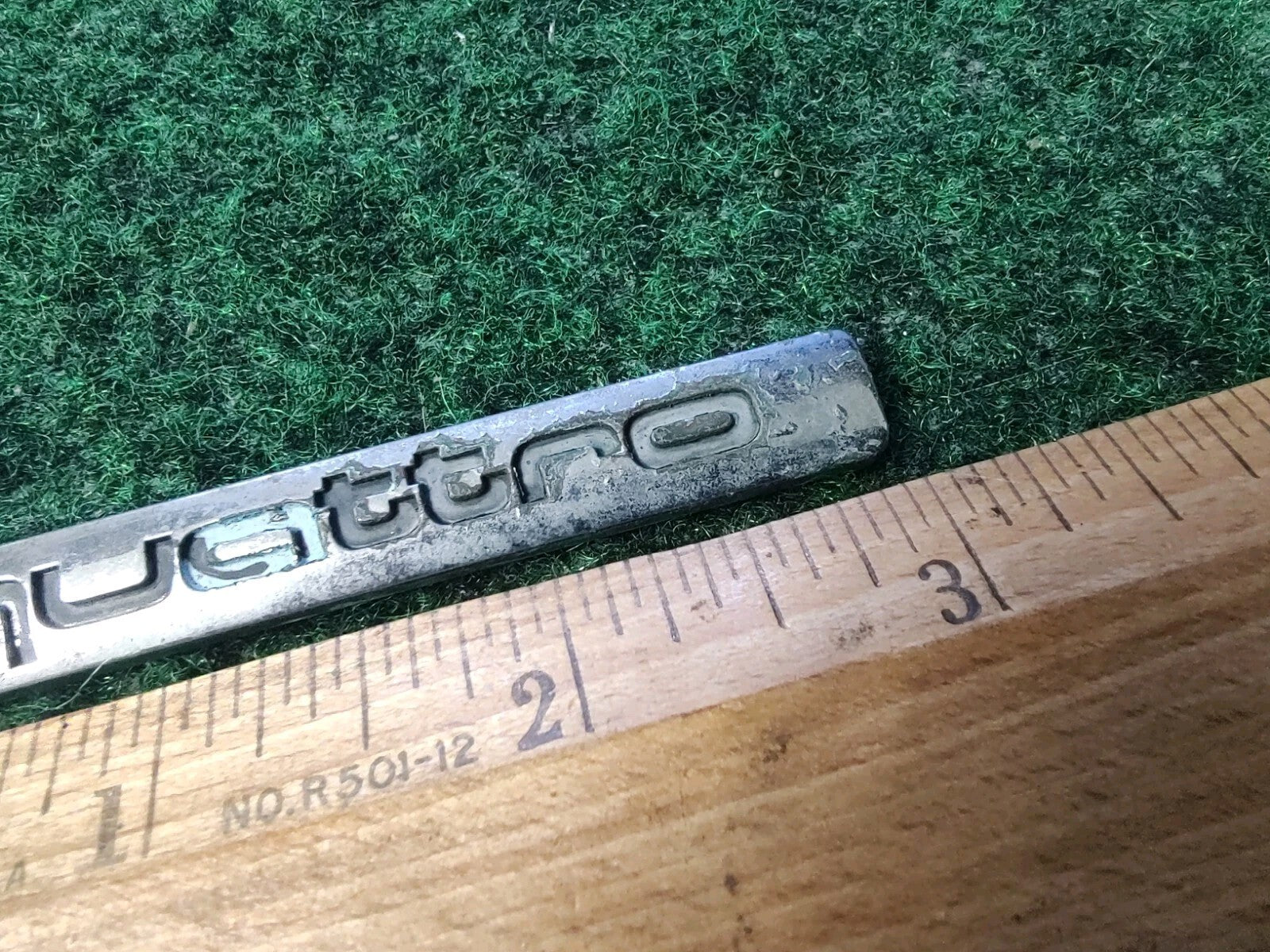 AUDI QUATTRO Genuine Emblem A3 A4 A6 A8 Q5 4B0853737D2ZZ OEM 4S3