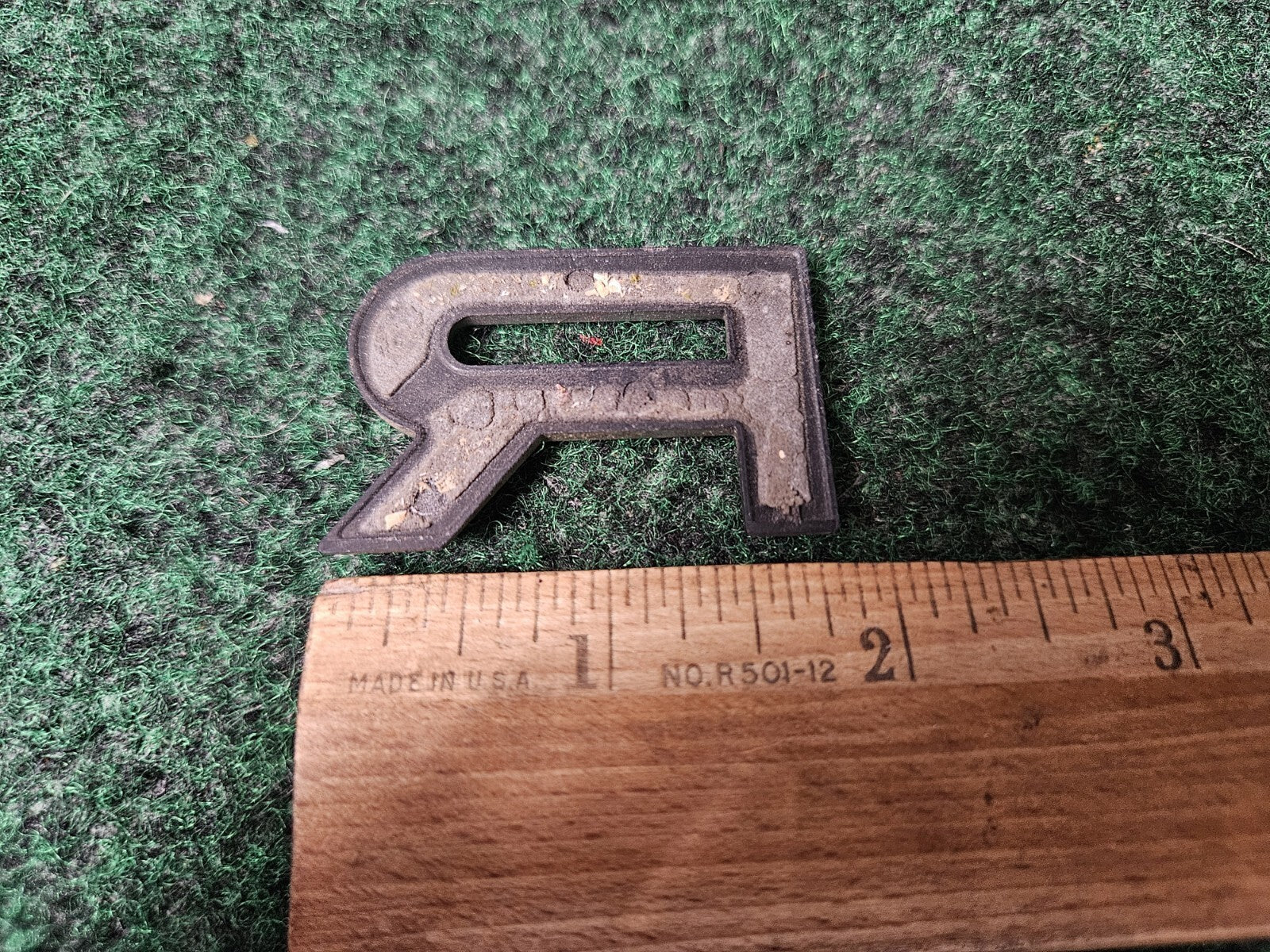 3D "R" Letter Badge Name Plate Fits Land Rover Range Rover 3M4