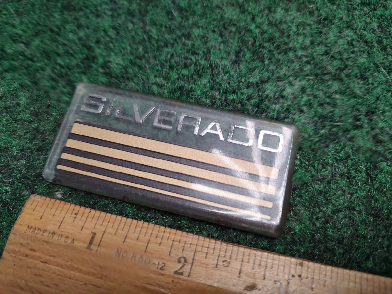 1990s SILVERADO Plastic Roof Panel Emblem OEM NAME PLATE 4S4