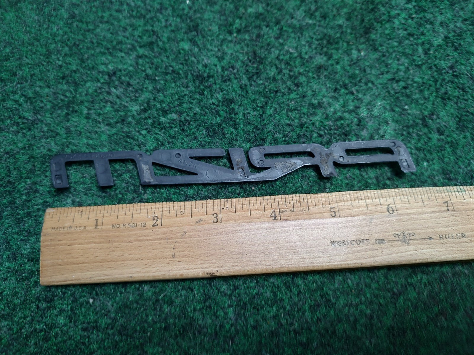 Chevy PRIZM Emblem Badge Nameplate Plastic Chrome Script 75443-1A680 3S3