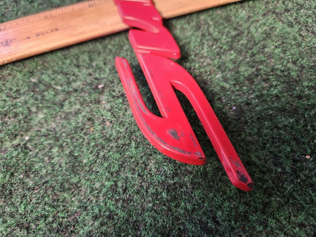 1998-2004 Pontiac Sunfire Red Emblem Badge Logo Nameplate Name Plate 4M9