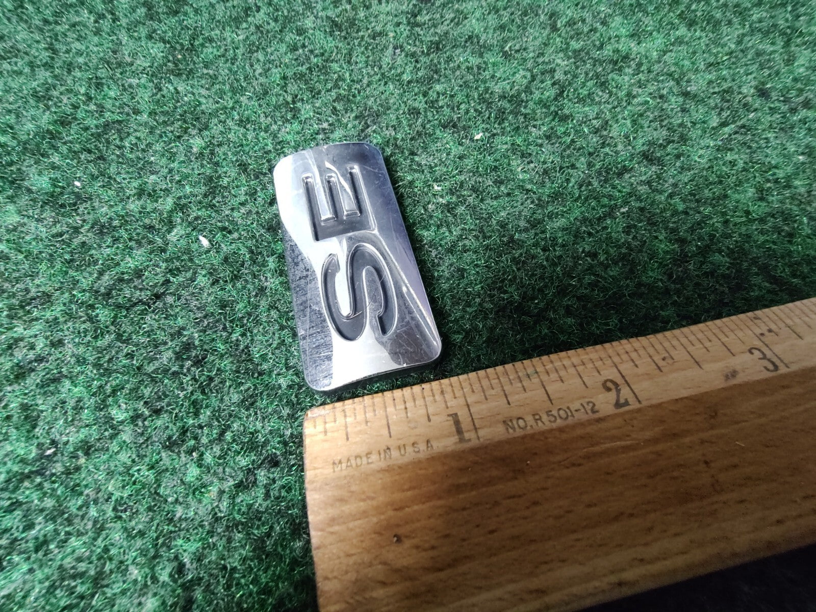 Ford SE Chrome & Black Plastic 2" Emblem Badge Logo Nameplate Name Plate OEM 6S6