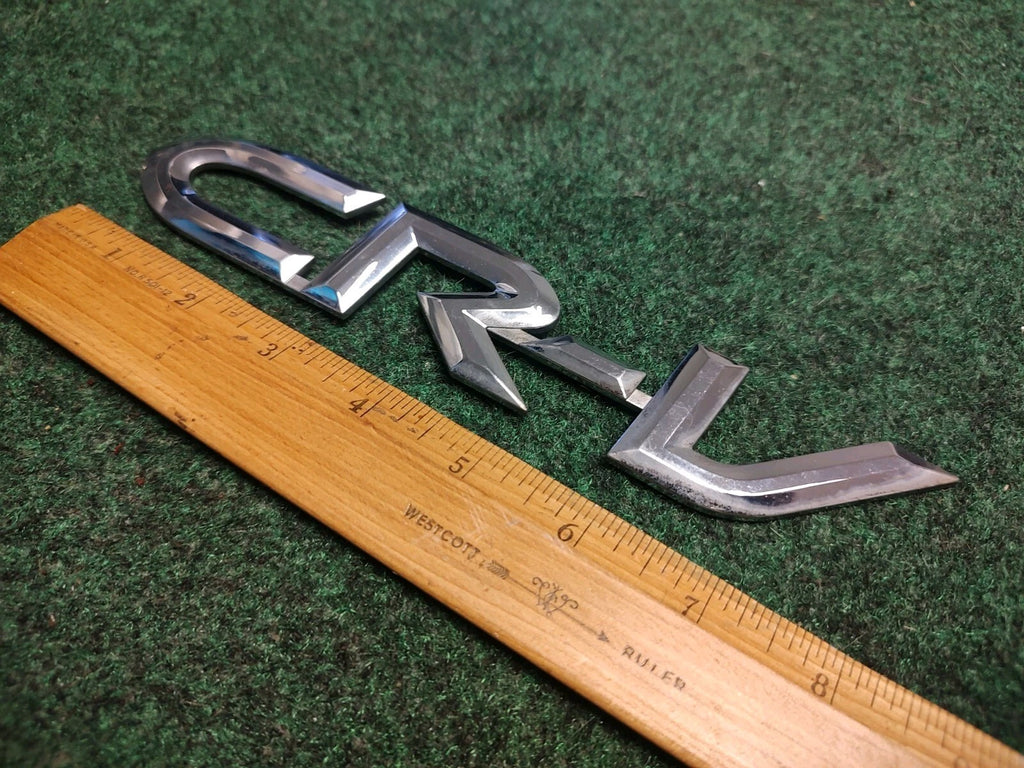 2002-2006 Honda CR-V CRV Emblem Logo Letters Badge Trunk Gate Rear Chrome 2S1