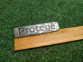 Mazda Protege Emblem Rear Lid Trunk Badge Logo Symbol Chrome Name Plate OEM 2S4