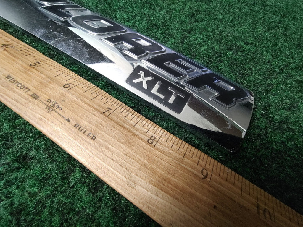 06 07 08 09 10 Ford Explorer XLT Lift Gate Emblem Name Plate OEM Badge 7L8