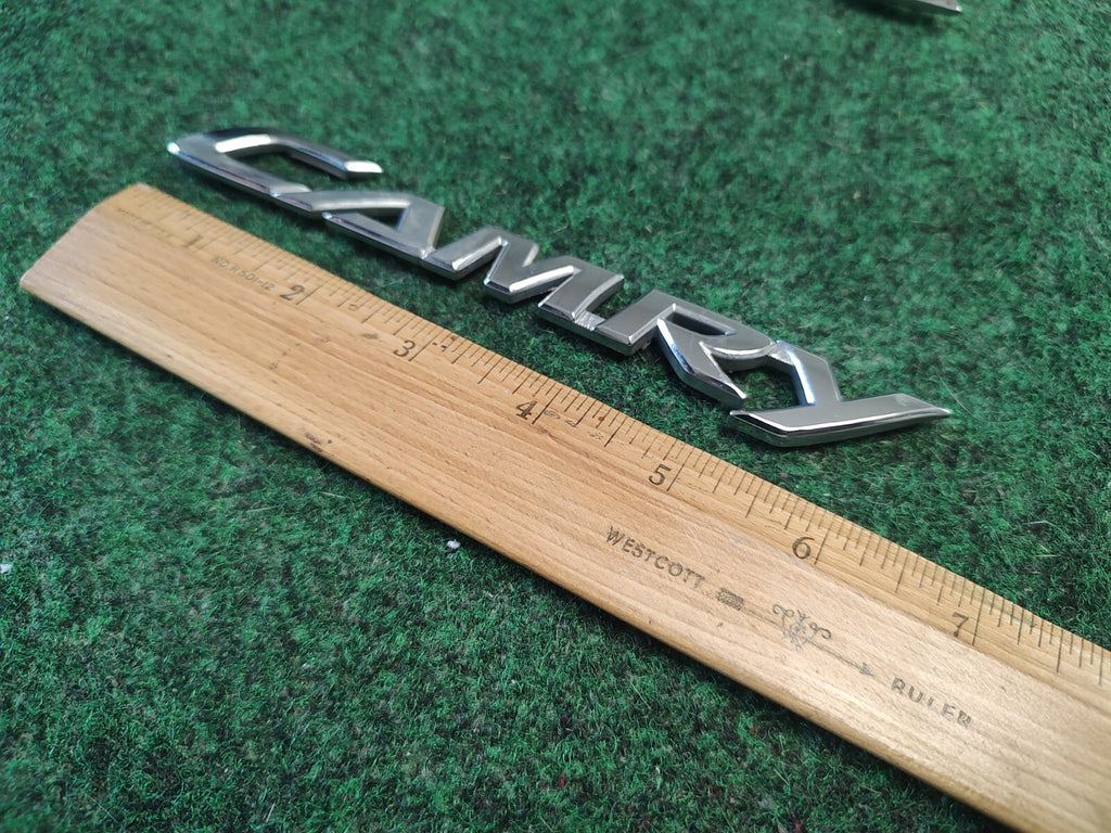 2008-2017 TOYOTA CAMRY CHROME REAR EMBLEM LOGO BADGE NAME PLATE OEM 3S8