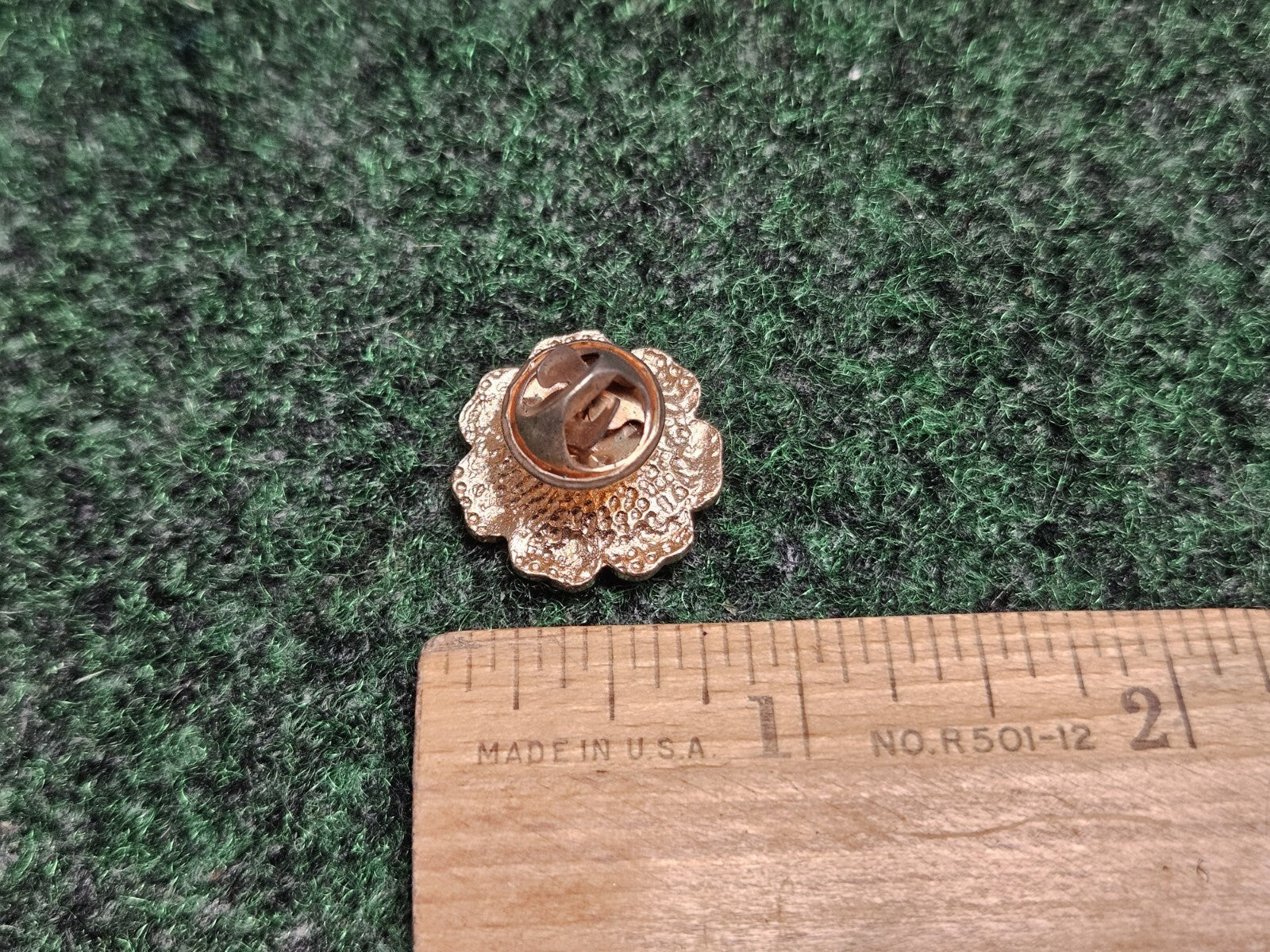 Flower Anchor Top Piercing Jewelry Lapel Pin Brooch