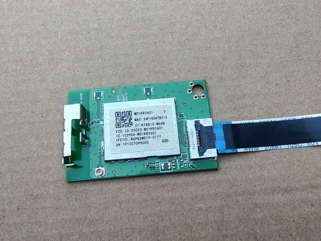 TCL WC1KR2601 07-RT8812-MA4G Wi-Fi Card Board PCB for 65S425 JT4