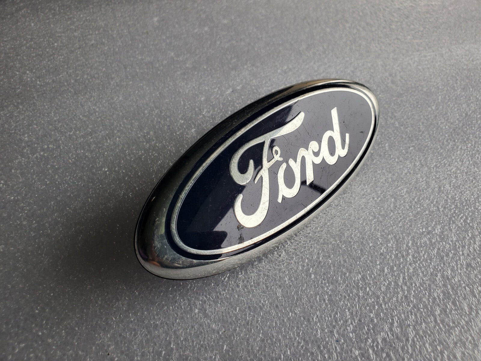 Ford Explorer hatch emblem badge logo decal 5.75" oval blue OEM Genuine 2L2