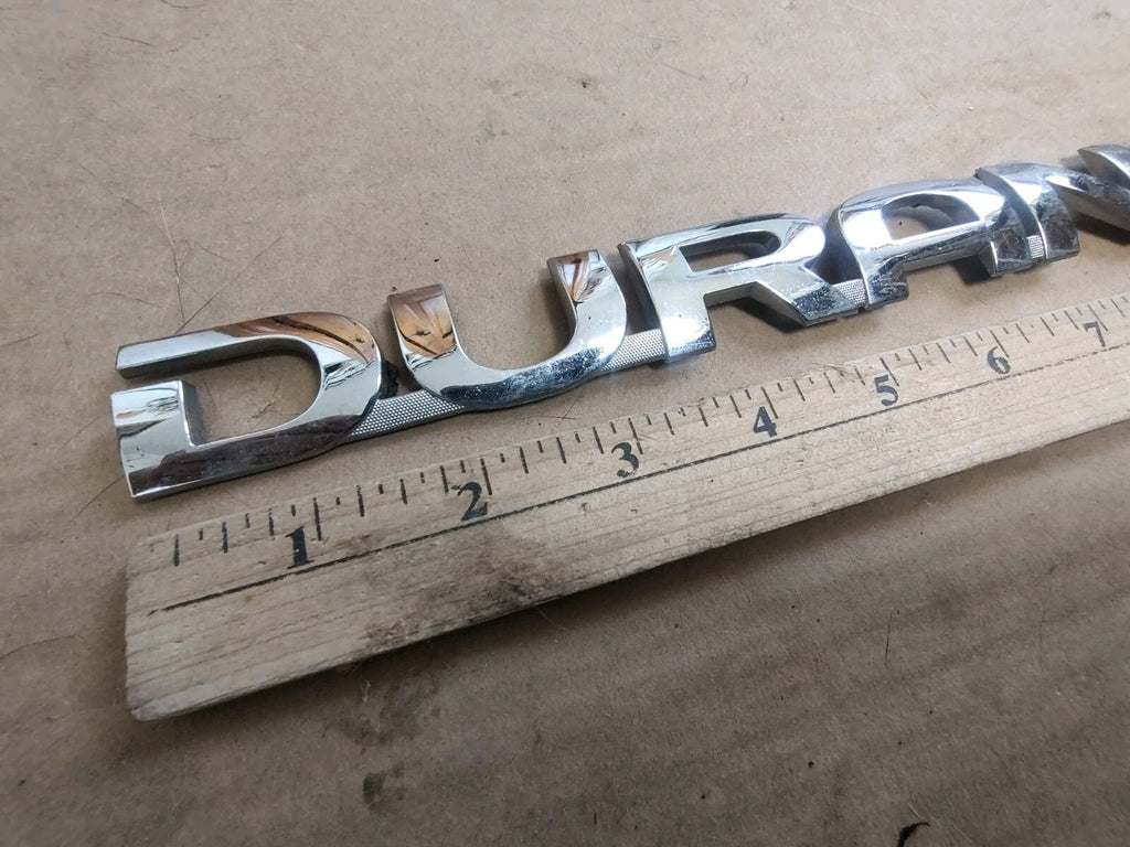 04 05 06 07 08 09 DODGE DURANGO REAR GATE CHROME EMBLEM LOGO BADGE USED OEM DL1