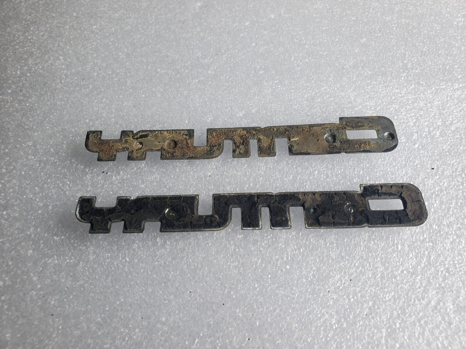 (2) Misc Buick OEM Century Emblem Badge Logo Nameplate Name Plate
