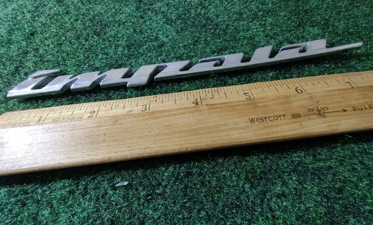 Chevy 2001-2005 Impala Chrome Rear Trunk Emblem Badge Logo Nameplate Name 5S5