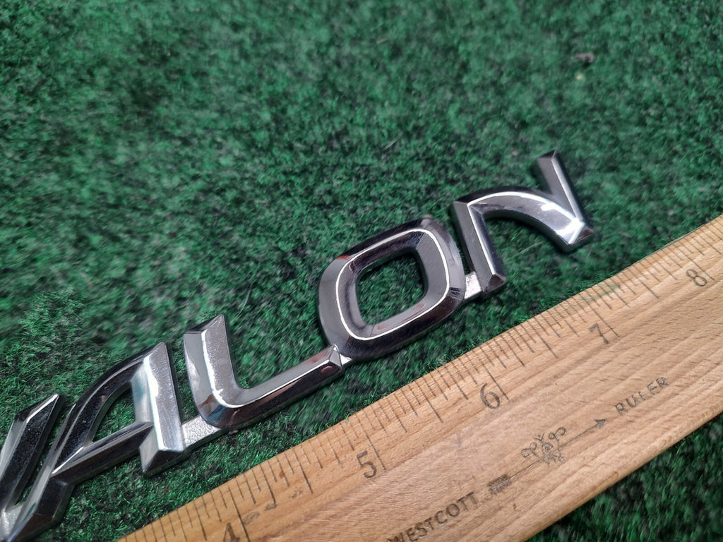 2000-2004 Toyota Avalon Rear Trunk Lid Tailgate Emblem 75442AC030 OEM 1S1
