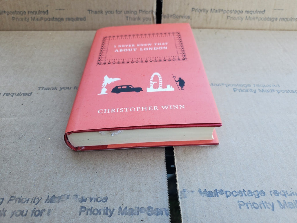 I Never Knew That About London by Christopher Winn  hardcover B8