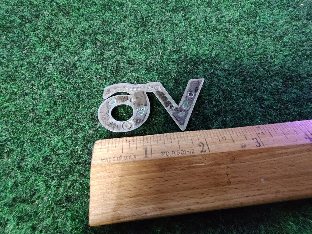 1992 - 1996 Toyota Camry V6 Emblem Logo Letters Badge Trunk Rear Chrome OEM 1M6