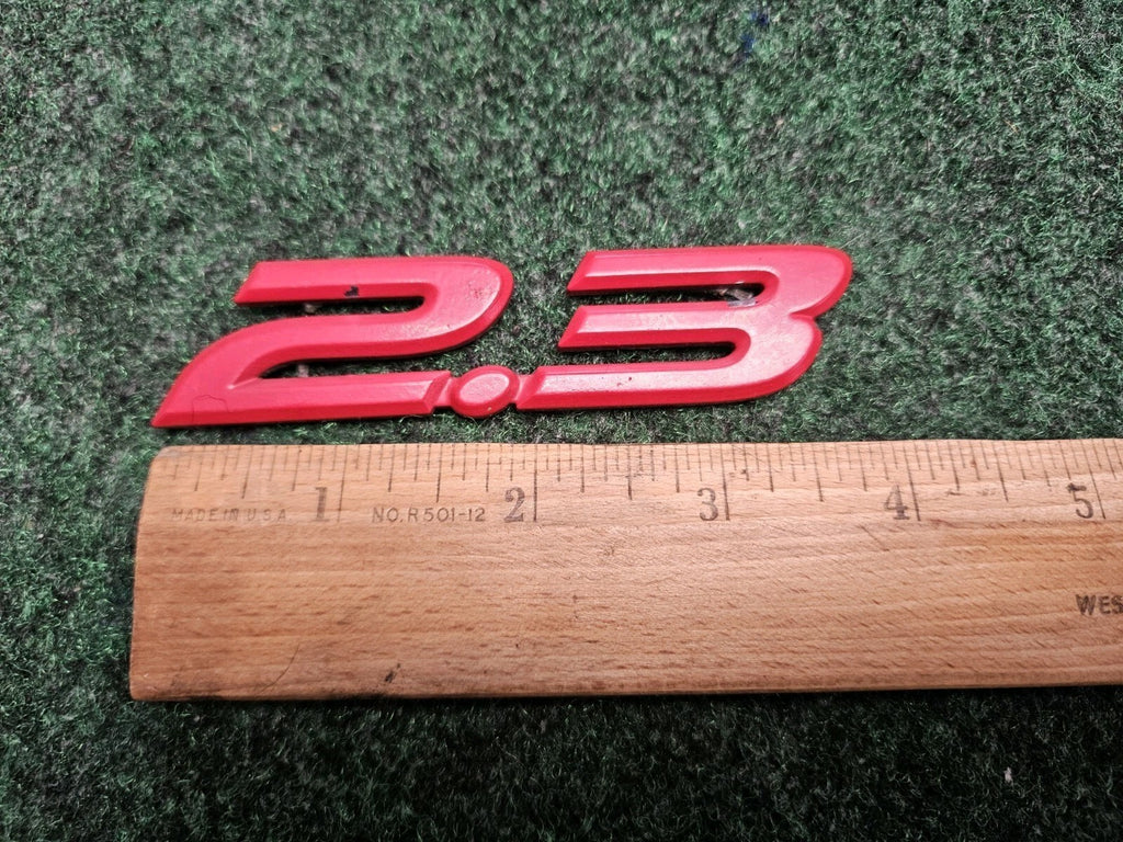 2004-2009 MAZDA 3 MAZDA3 2.3 SIDE EMBLEM LOGO BADGE SIGN SYMBOL 5M6