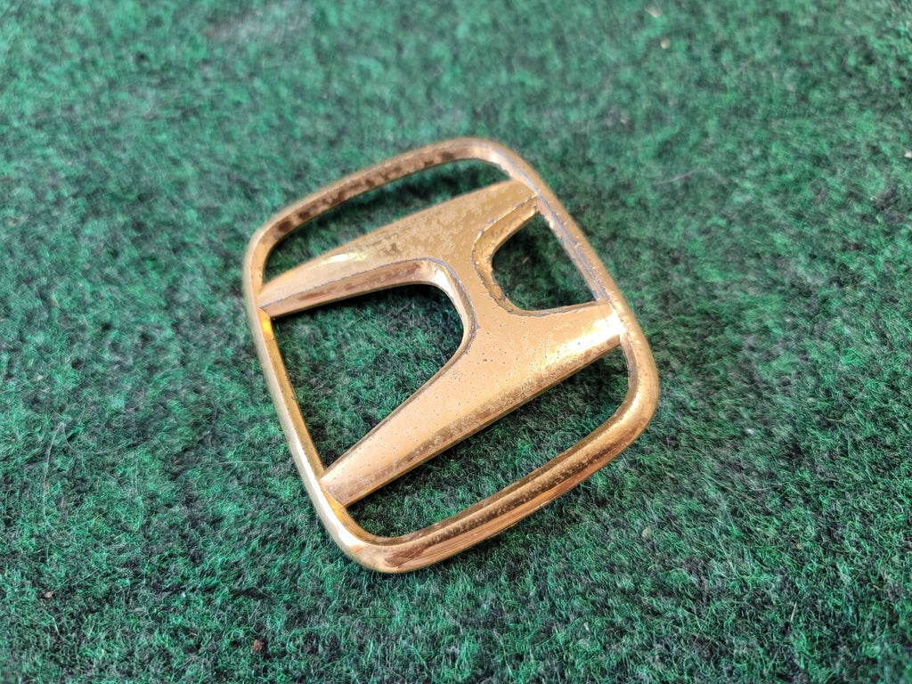 2001-2002 Honda Accord Rear Emblem Logo Badge Symbol Gold 75701-S84-A010-M1 1M4