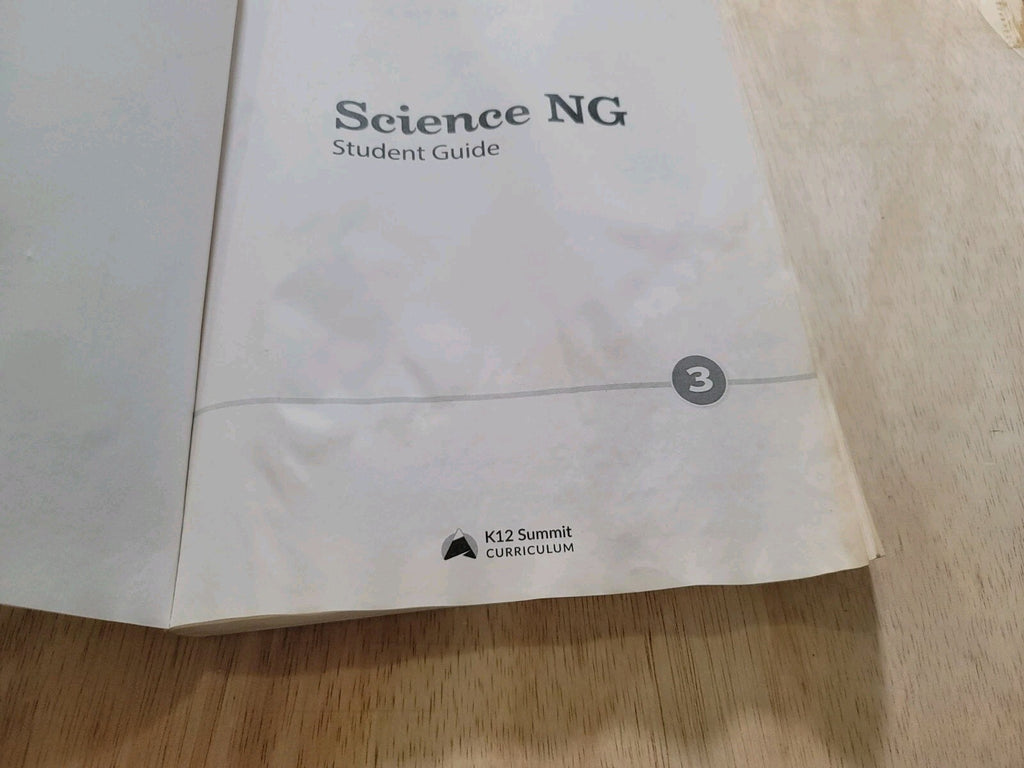 2019 Science NG Student Guide Grade 4 (K12 Summit Curriculum) B12 Acceptable