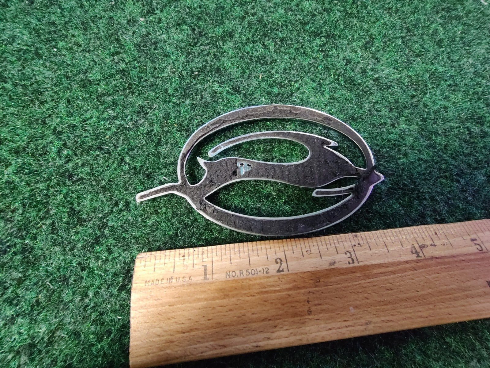 2012-2018 Chevrolet Impala Quarter Panel Emblem Name Plate Chrome Badge OEM 1M6