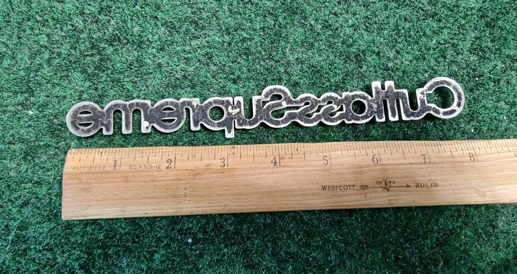 93 94 95 96 97 OLDSMOBILE CUTLASS SUPREME SIDE EMBLEM BADGE SYMBOL LOGO OEM 8L4