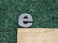 Jeep OEM "E" Chrome Hood Hatch Individual Letter Emblem Badge Logo Nameplate 7S6