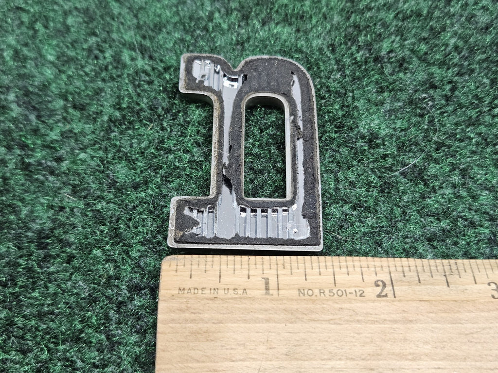 OEM "R" Chrome Individual Letter Lettering Emblem Badge Logo 2.25" Nameplate 7S6