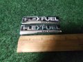 (2) Chevy Flex Fuel E85 Ethanol Emblem Badge Decal Chevrolet OEM 15910899 4L4