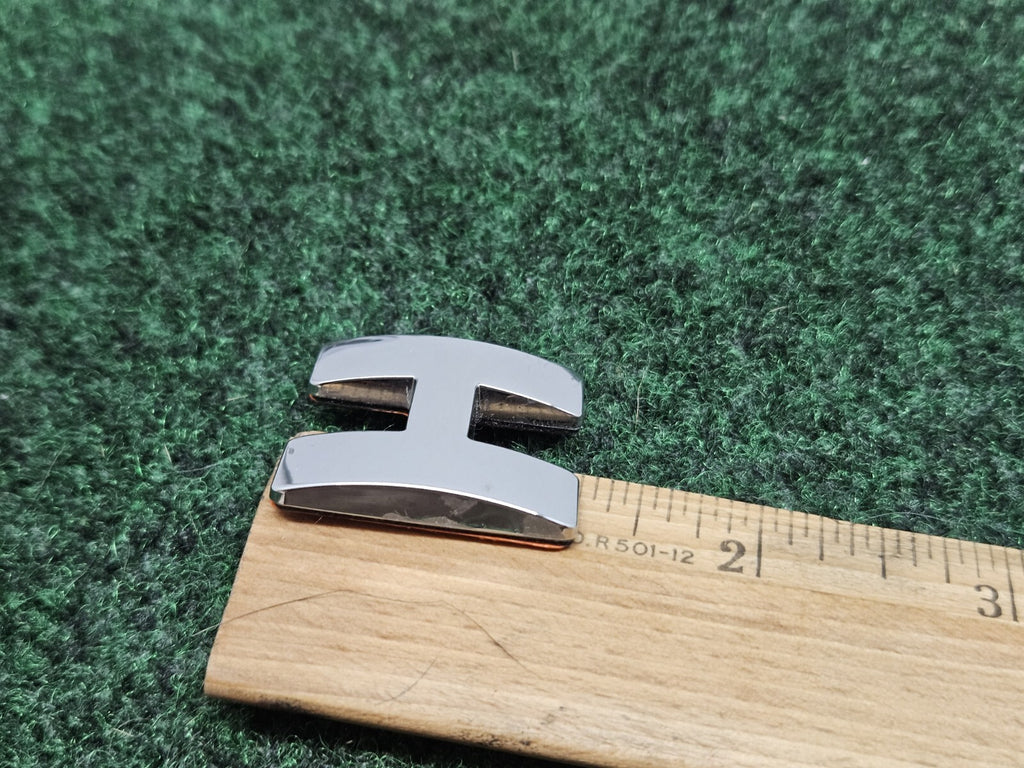 OEM "H" Chrome Individual 3D Letter Lettering Emblem Badge Logo Nameplate H 7S7