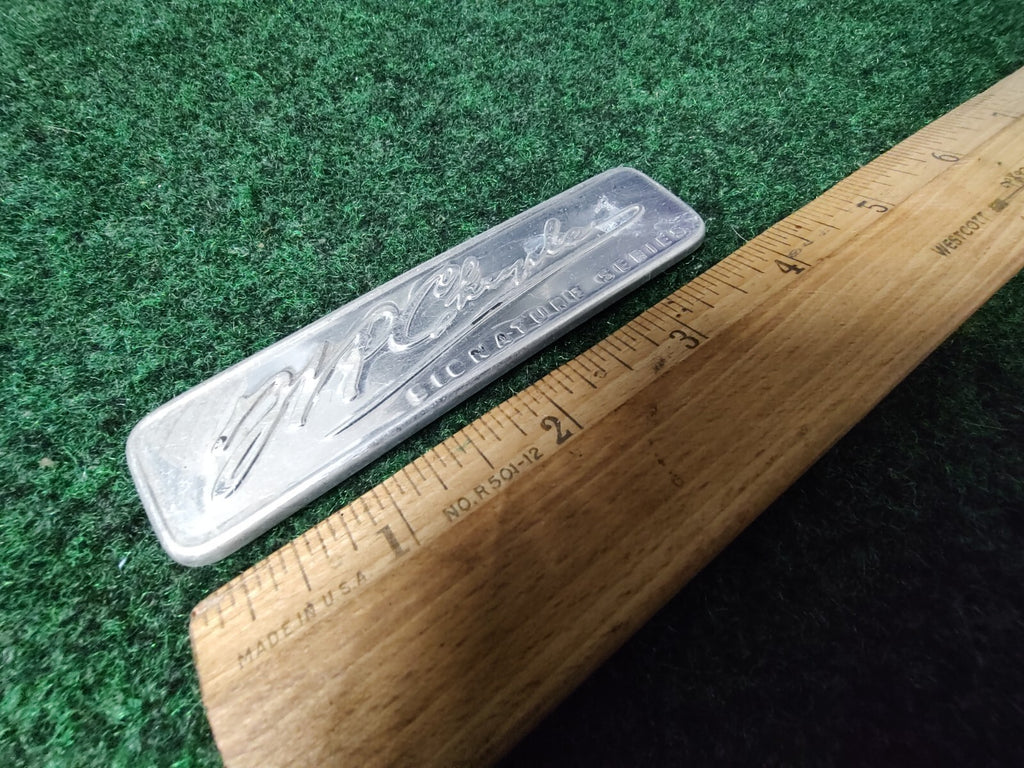 CHRYSLER WP SIGNATURE SERIES REAR GATE EMBLEM LOGO BADGE SYMBOL USED OEM 6S5