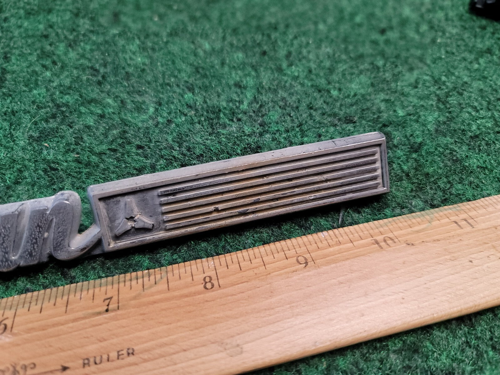 Circa 1970s Dodge Sportsman Van Chrome Emblem Badge Fender Nameplate 58395 7L1