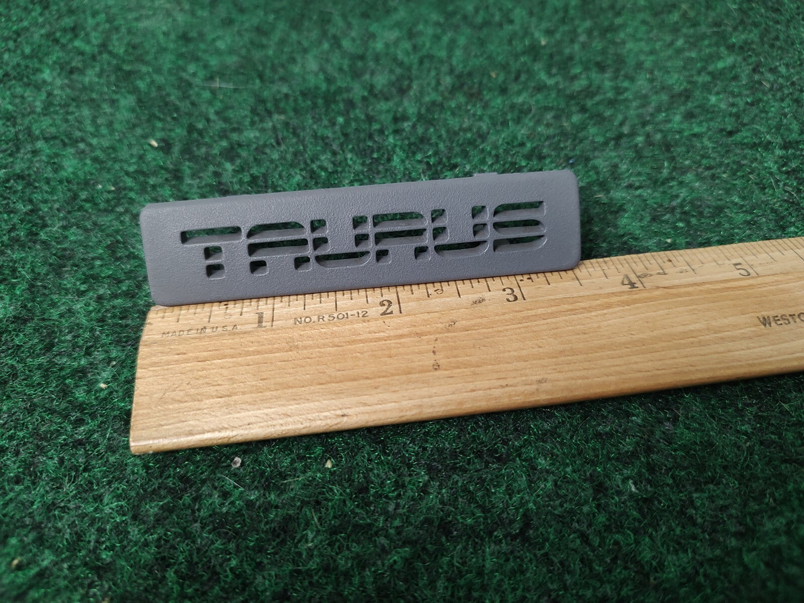 1993 93 Ford Taurus Dash SHO Emblem Name Plate OEM 1M4
