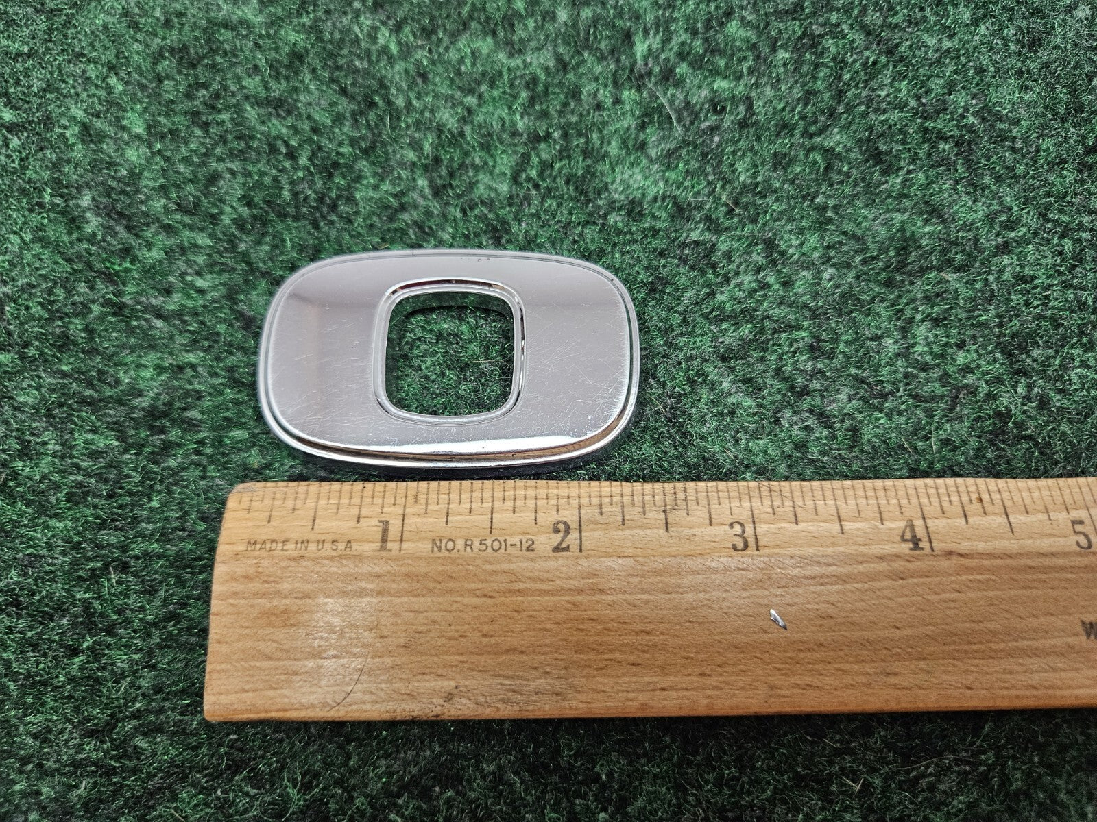 OEM "O" Dodge Chrome Individual Letter Lettering Emblem Badge Logo Nameplate 7S6