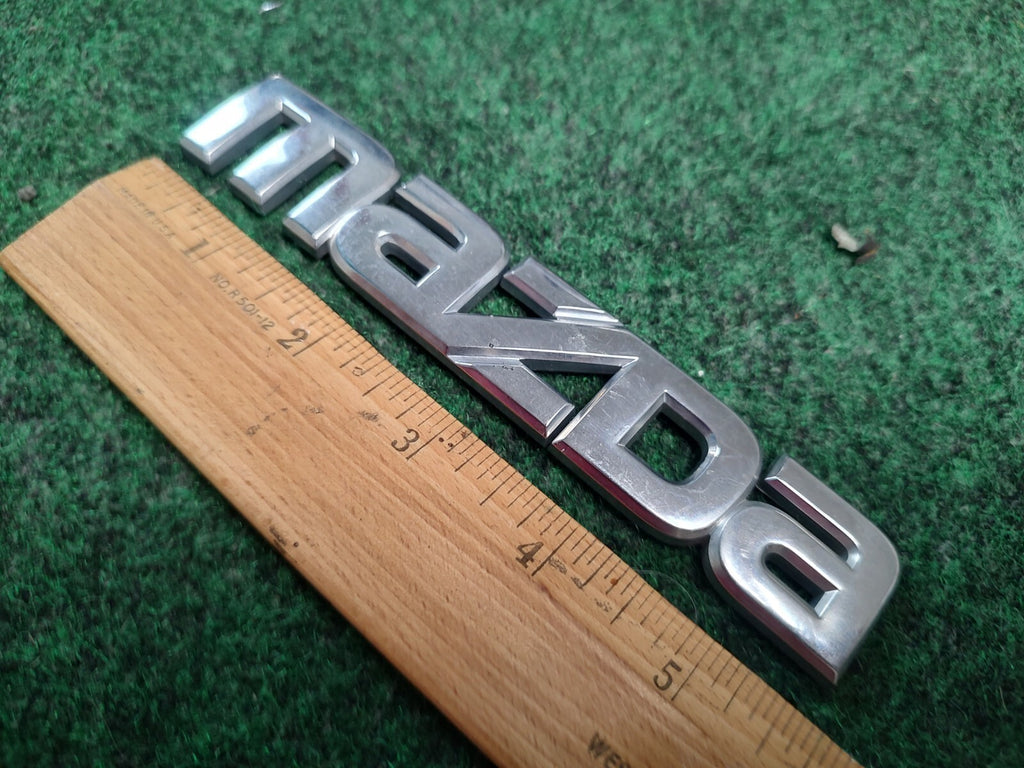 Mazda OEM Chrome Plastic Rear Emblem Badge Logo Nameplate Name Plate 3S2