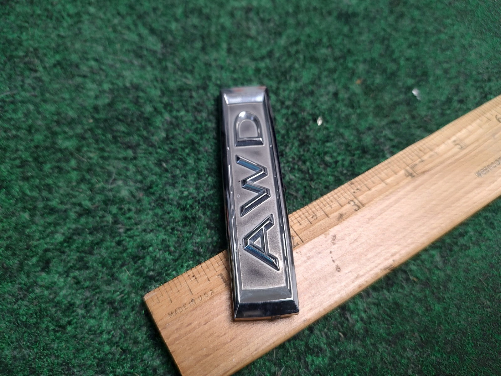 Lincoln OEM MKS MKX MKZ AWD Rear Chrome Emblem Badge Logo Nameplate Name 3S3