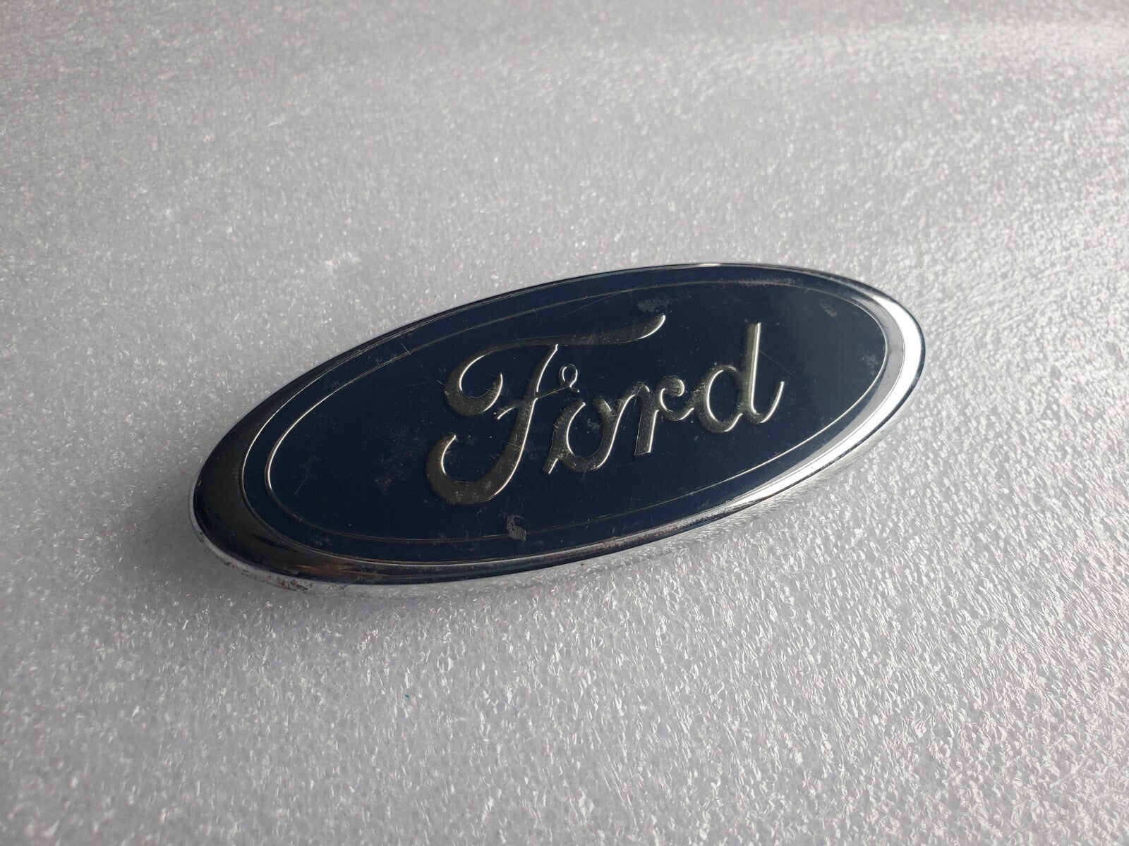 Ford OEM Blue Chrome Oval 5.75" Emblem Badge Logo Nameplate F85B-15402A16-AA 2L2