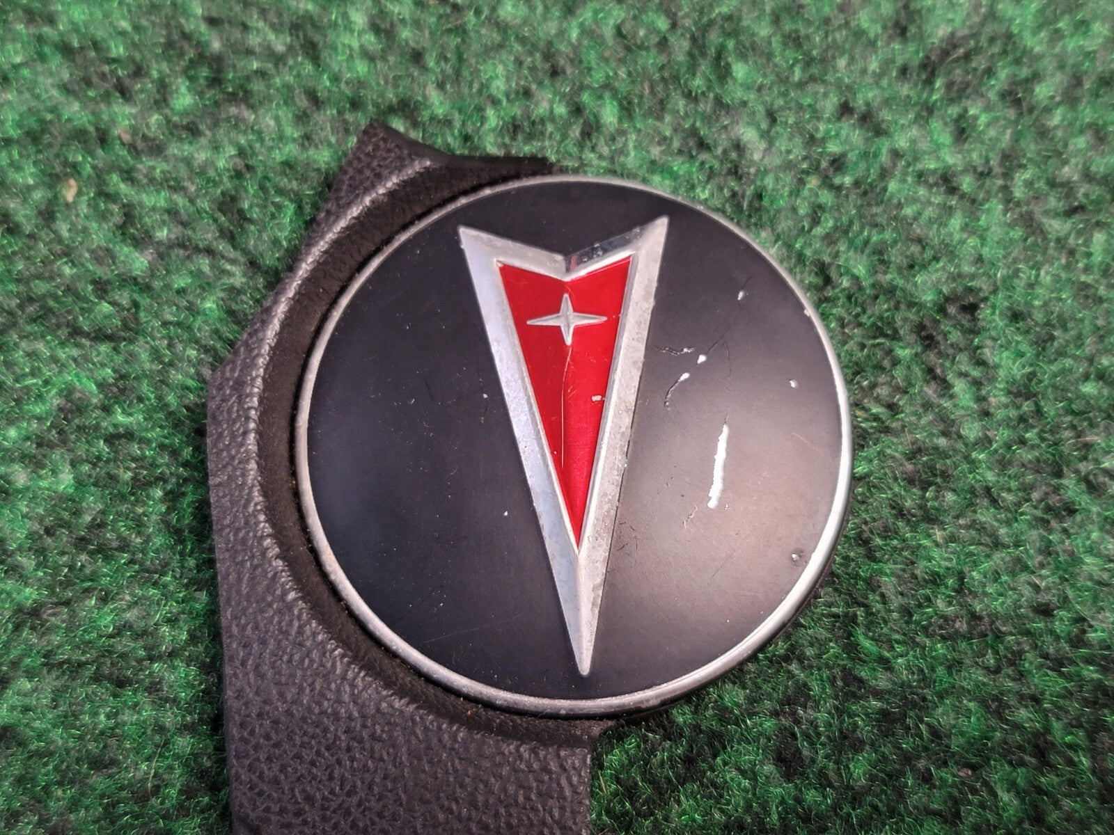 Pontiac OEM 2 3/8" Horn Button Steering Wheel Emblem Badge Logo Nameplate 1M7