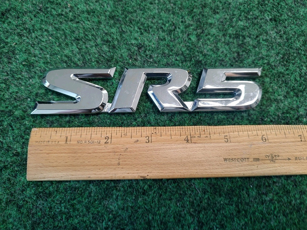 2001-2007 Toyota Sequoia SR5 Emblem Logo Letters Badge Side Chrome OEM 2S8