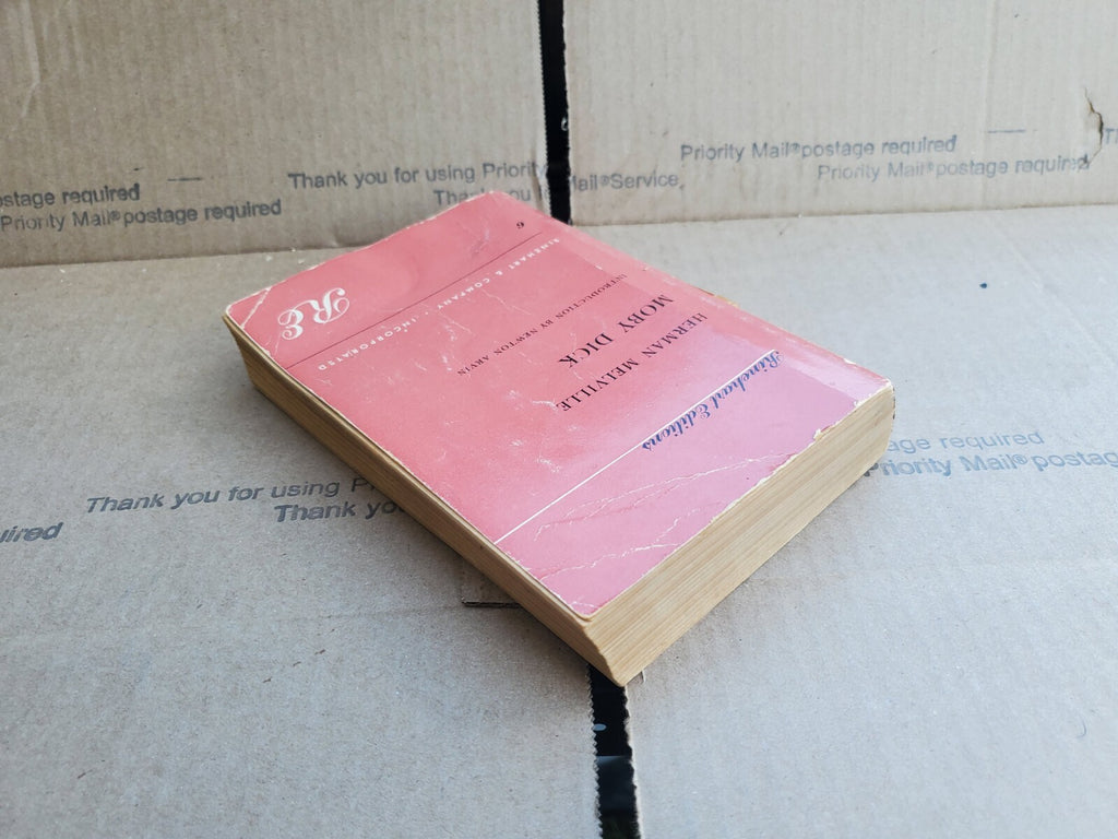 MOBY DICK - Herman Melville - Rinehart Editions - 9th Ed. 1957 - Paperback B8