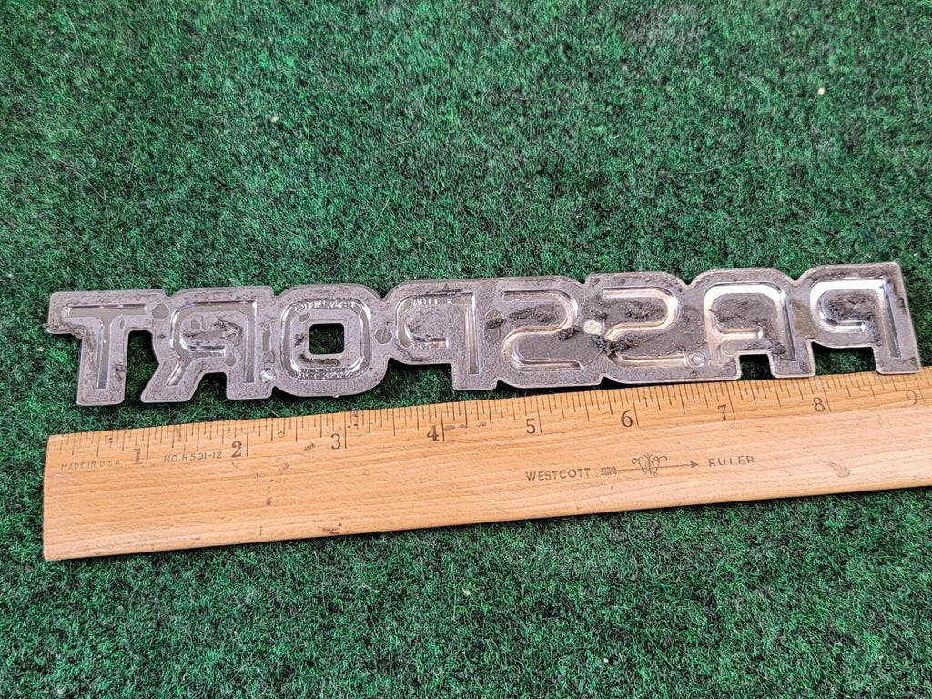 1993-2002 Honda Passport Emblem Logo Letters Badge Rear Side Chrome OEM 1M2