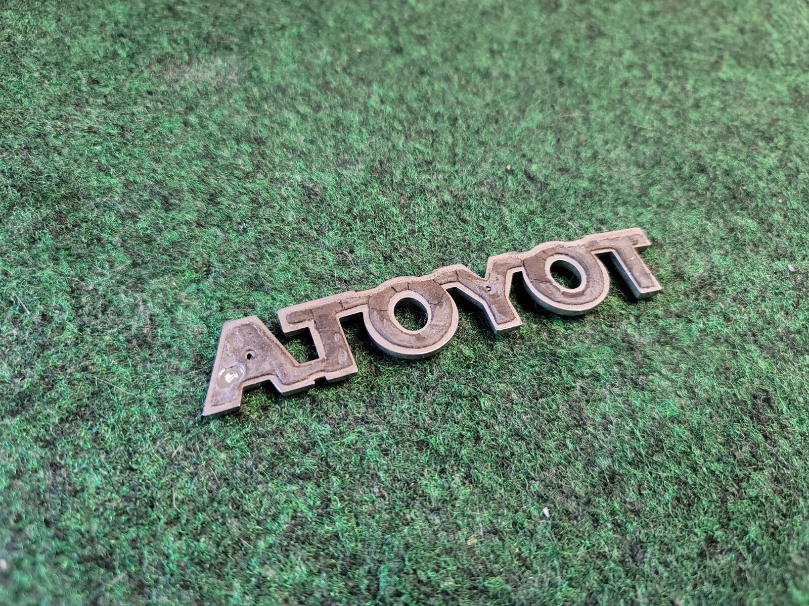 2004 - 2009 TOYOTA PRIUS REAR GATE CHROME EMBLEM LOGO BADGE OEM 1M6