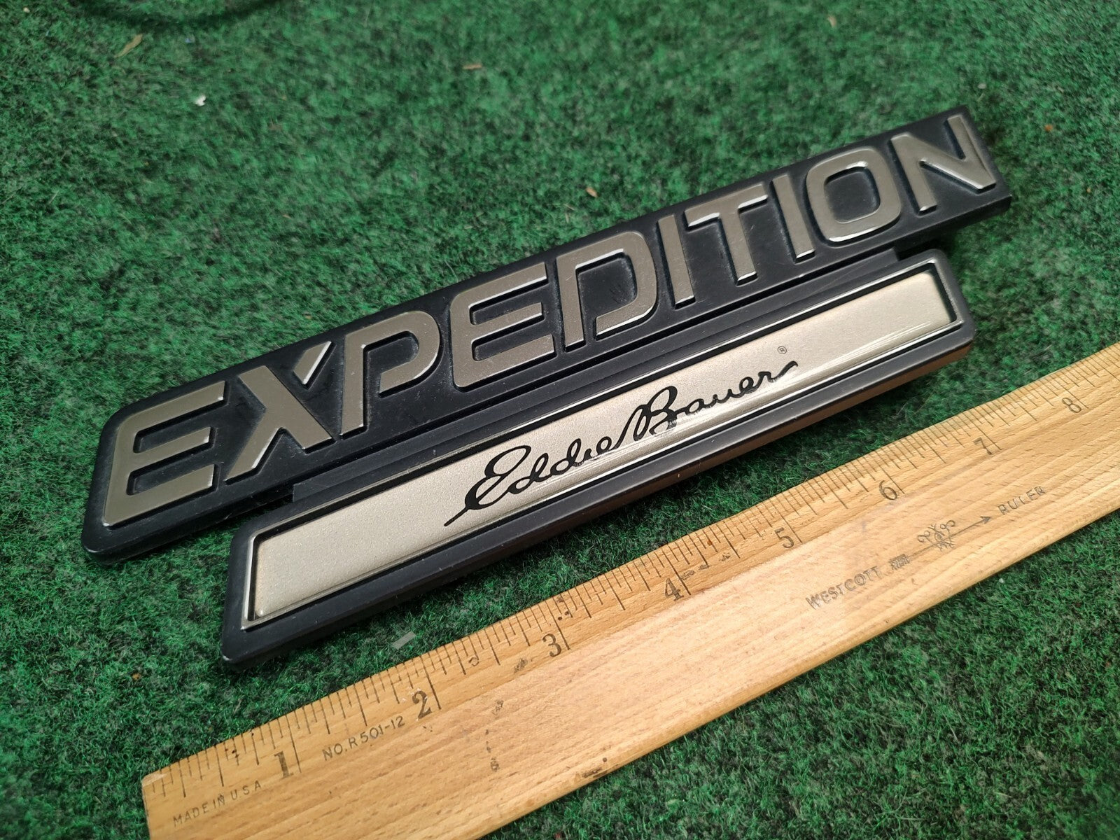 Ford 1997-2002 Expedition Eddie Bauer Emblem Badge Logo Nameplate Name Plate 2S7