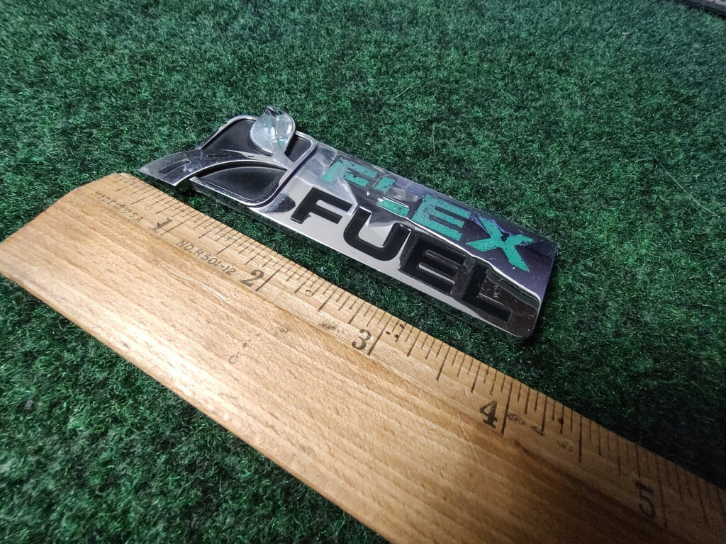 Ford Expedition Escape Super Duty F-150 "FLEX FUEL" NAMEPLATE EMBLEM OEM 7L1