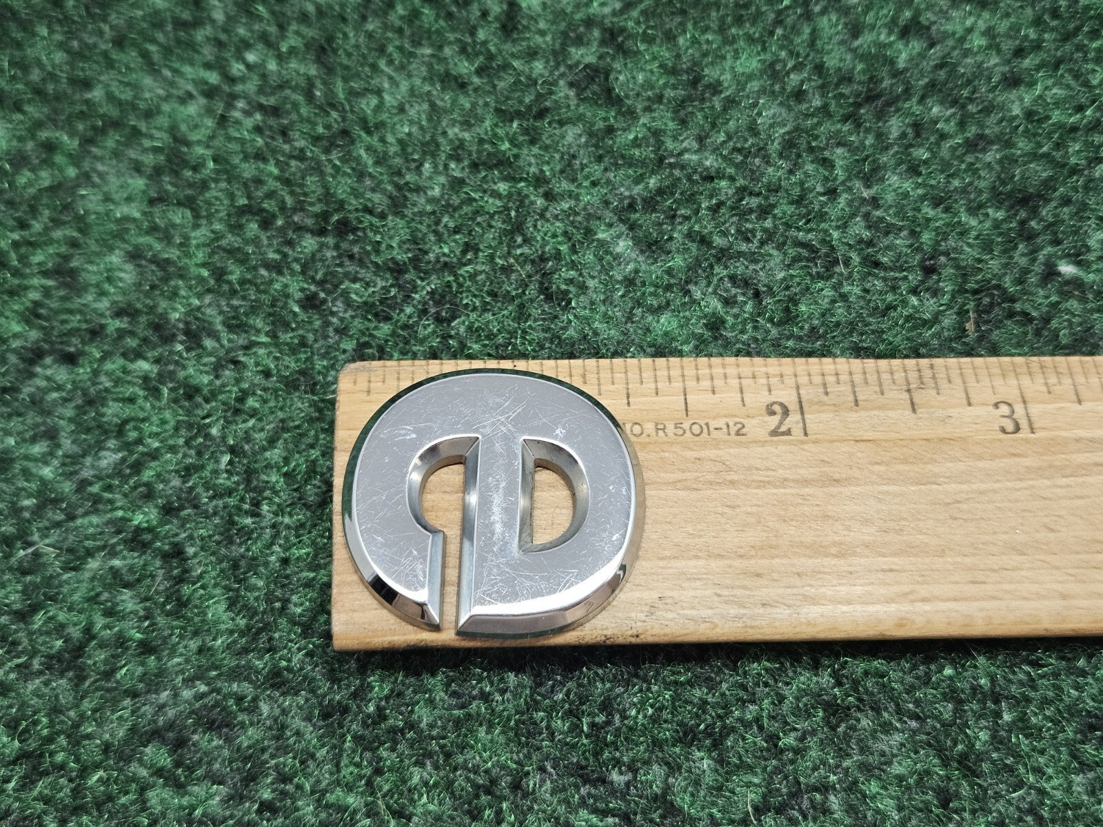 OEM Chrome "E" Jeep Hood Hatch Individual Letter Emblem Badge Logo Nameplate 2S2