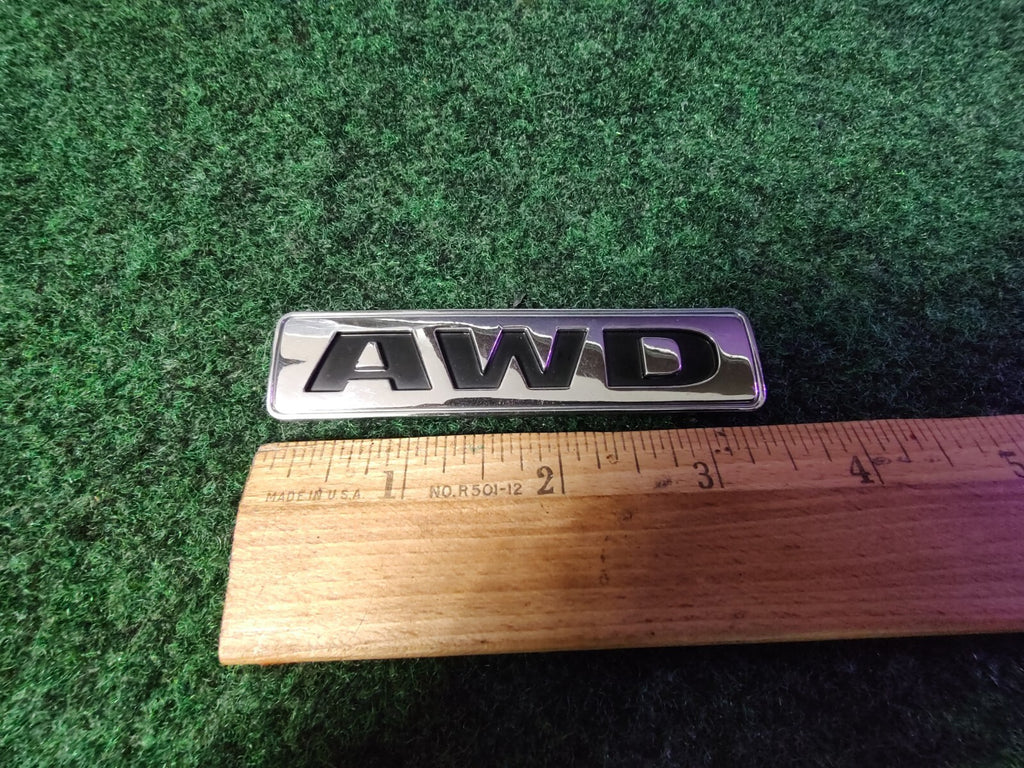 OEM AWD All Wheel Drive 3.5" Emblem Badge Logo Nameplate Name Plate Insignia 5S1