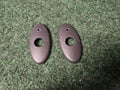 2013-2015 Ford Focus Front Left Right Sun Visor Cover Trim OEM 4M3