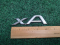 2004-2006 Scion xA Emblem Logo Badge Symbol Rear Tailgate Trunk Silver Gray 3S7