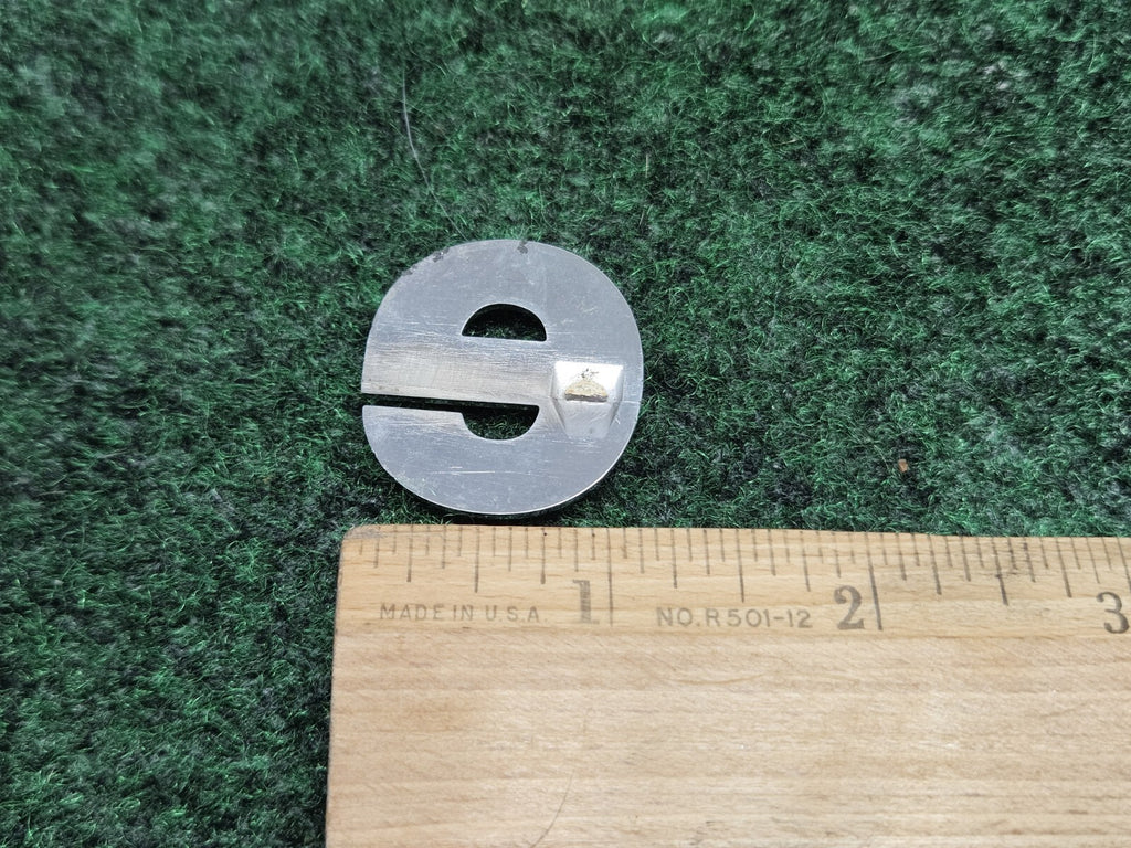OEM Chrome "E" Jeep Hood Hatch Individual Letter Emblem Badge Logo Nameplate 2S6
