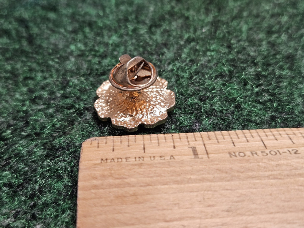 Flower Anchor Top Piercing Jewelry Lapel Pin Brooch