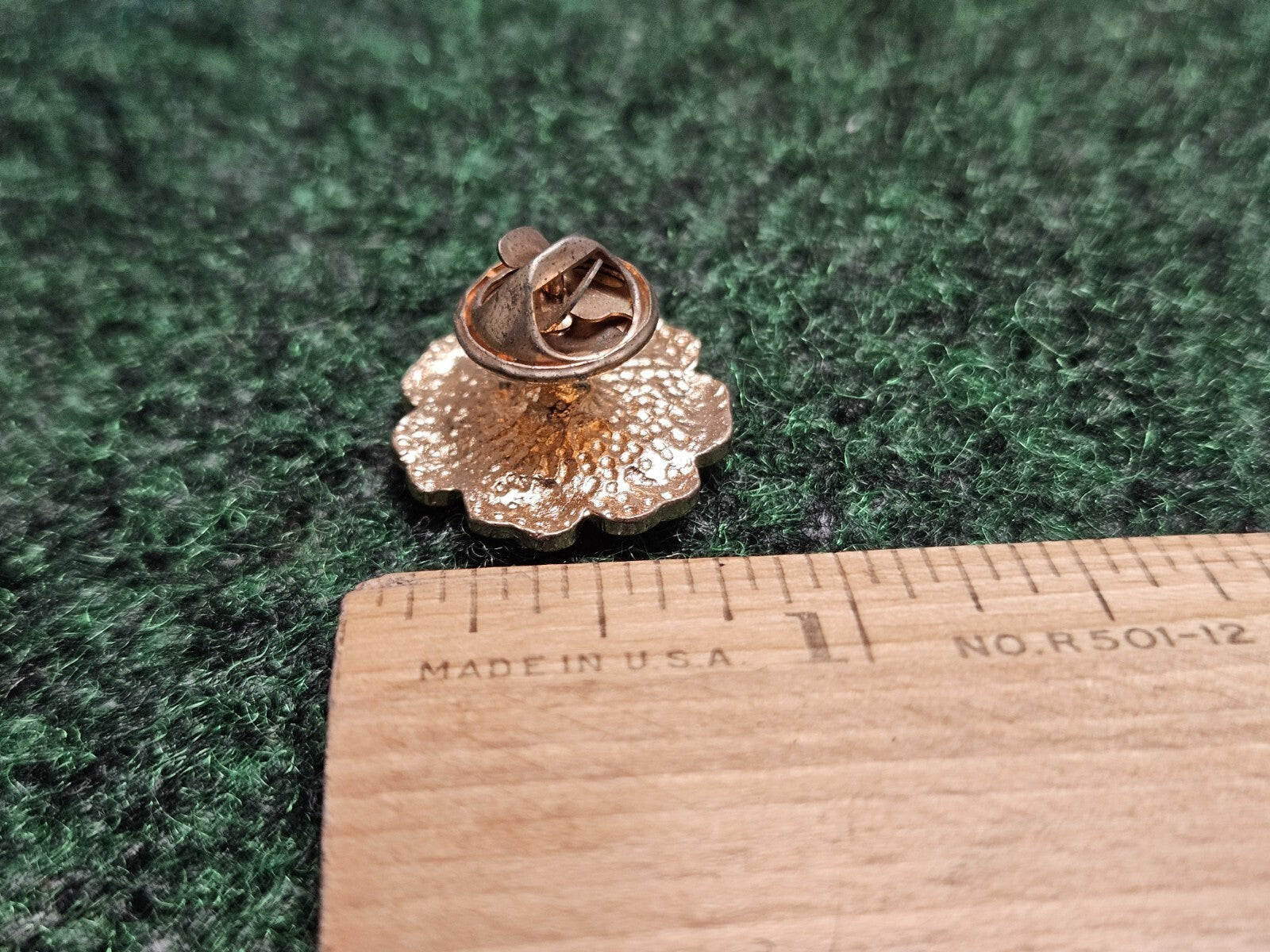 Flower Anchor Top Piercing Jewelry Lapel Pin Brooch